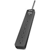 Apc SurgeArrest Essential Series 6-Outlet Surge Protector with 25 ft. Cord PE625